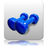 Dumbbell (Vinyl) - 3.0kg Pair Dumbbell (Vinyl) - 3...